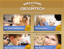 Tablet Screenshot of groomtech.com